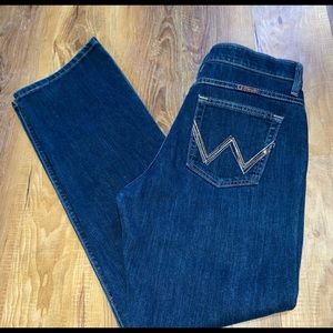 Wrangler Q baby women bootcut jeans
